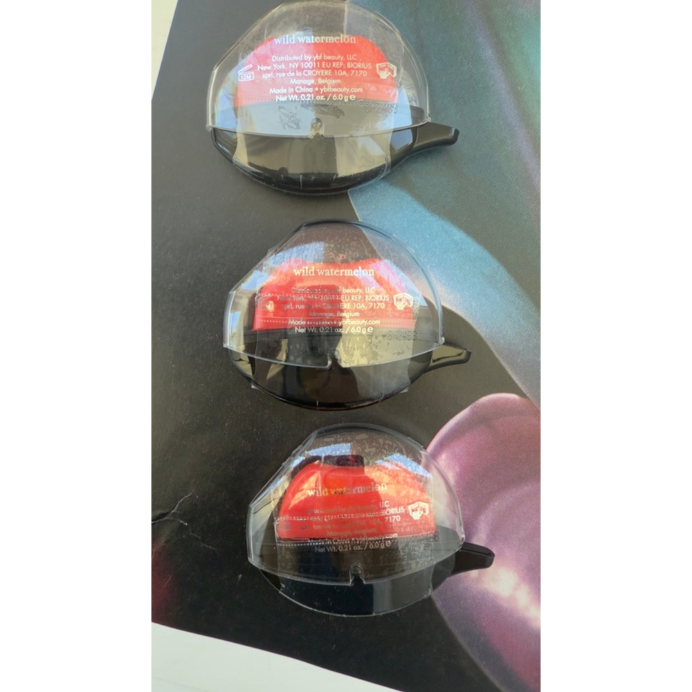 Women's YBJ Beauty Mood Changing Lip Colour Set One Size Red 3pcs - Picture 2 of 2